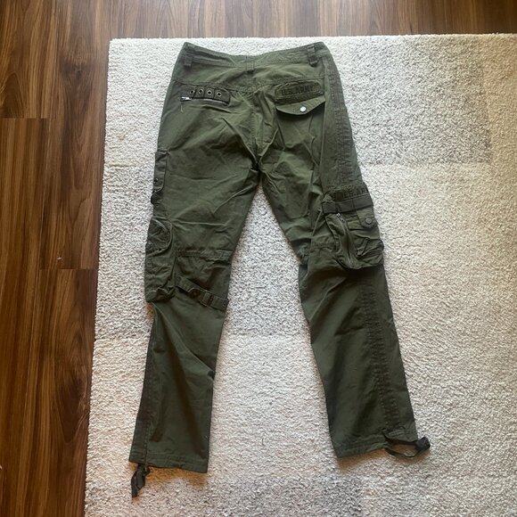 Free Knight Pants Men's Sz 32 Green Cargo Tactical Army Military Utility Trooper - Picture 2 of 7